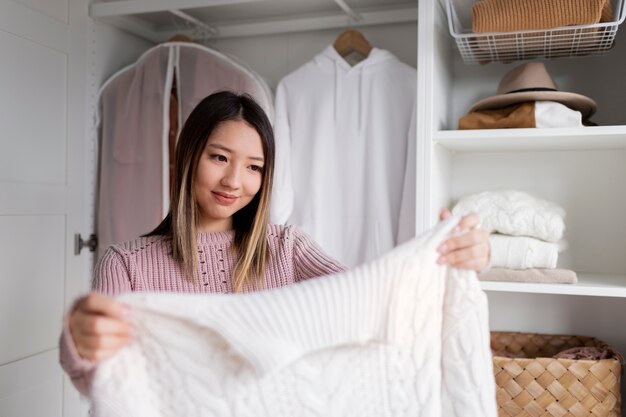 Renovação de guarda-roupas para o inverno