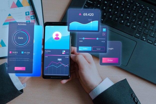 Representação da experiência do utilizador e design da interface