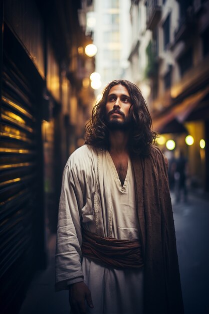 Representação de Jesus da religião cristã