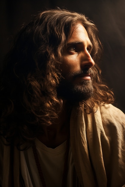 Representação de Jesus da religião cristã