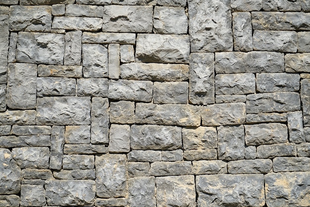 Muro De Pedra Branca De Pedras Pequenas, Médias E Grandes Imagem de Stock -  Imagem de cinzento, pedras: 167014291