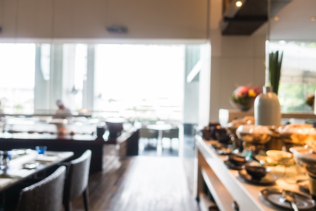 Foto grátis restaurante com pratos e alimentos prontos para o almoço