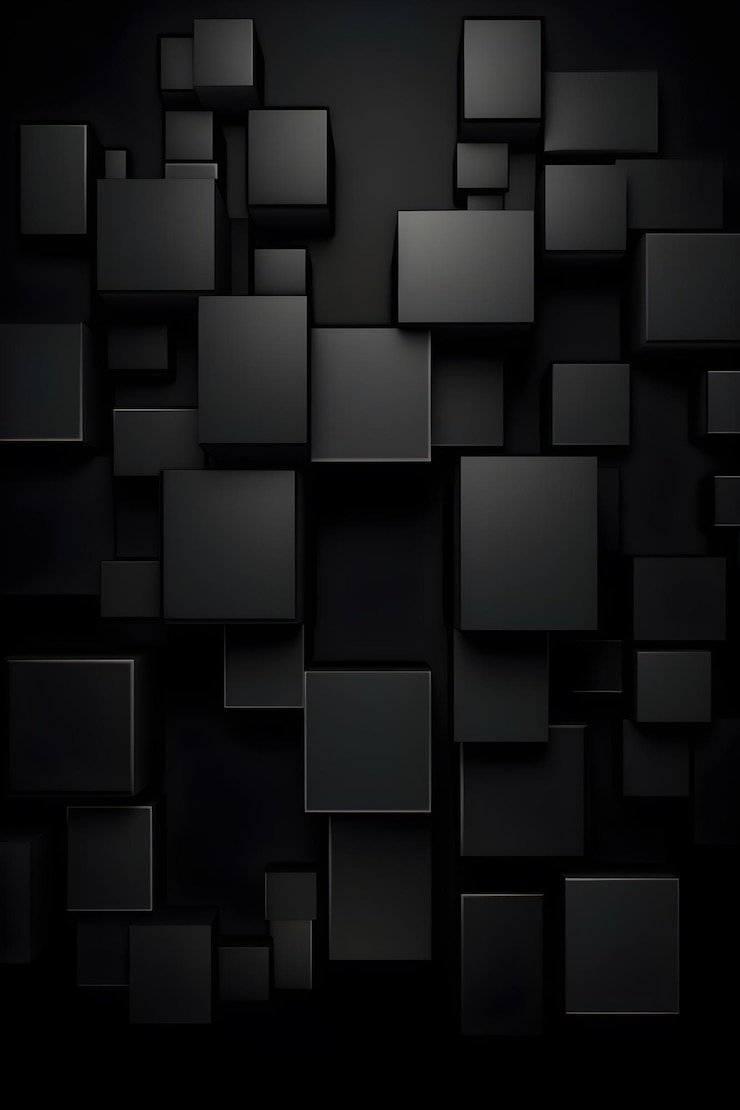 Foto grátis resumo de fundo de cubos pretos