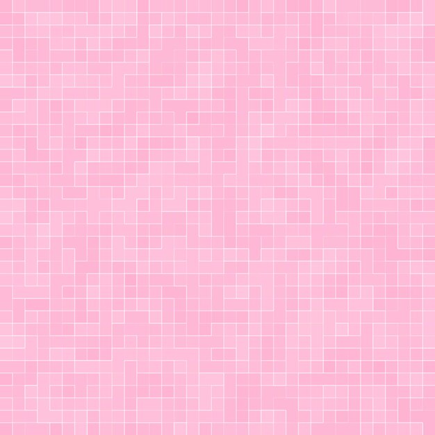 Resumo de luxo doce rosa pastel tom parede piso de vidro da telha padrão sem emenda textura de fundo do mosaico para material de móveis.