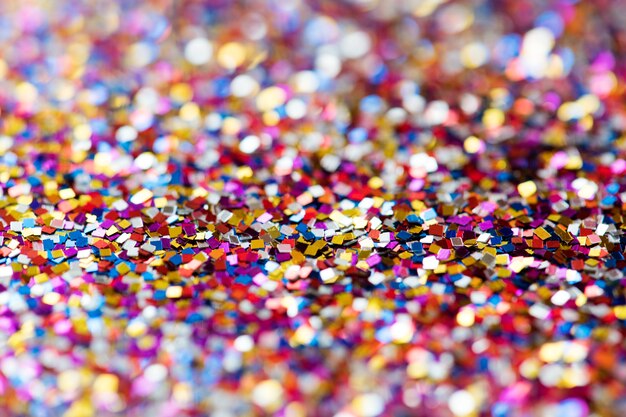Resumo de plano de fundo texturizado glitter colorido
