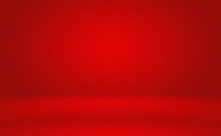 Foto grátis resumo luxo macio fundo vermelho projeto de layout dos namorados de natal, estúdio, sala, modelo da web, relatório de negócios com cor gradiente de círculo suave.