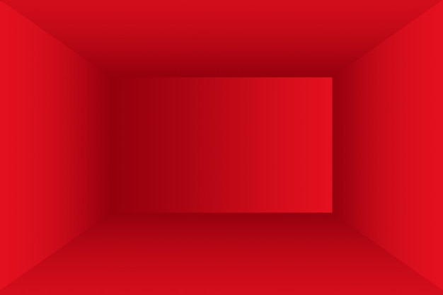 Resumo luxo macio fundo vermelho Projeto de layout dos namorados de Natal, estúdio, sala, modelo da web, relatório de negócios com cor gradiente de círculo suave.