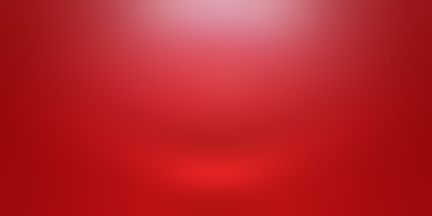 Foto grátis resumo luxo macio fundo vermelho projeto de layout dos namorados de natal, estúdio, sala, modelo da web, relatório de negócios com cor gradiente de círculo suave.