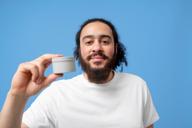 Retrato de beleza de jovem adulto