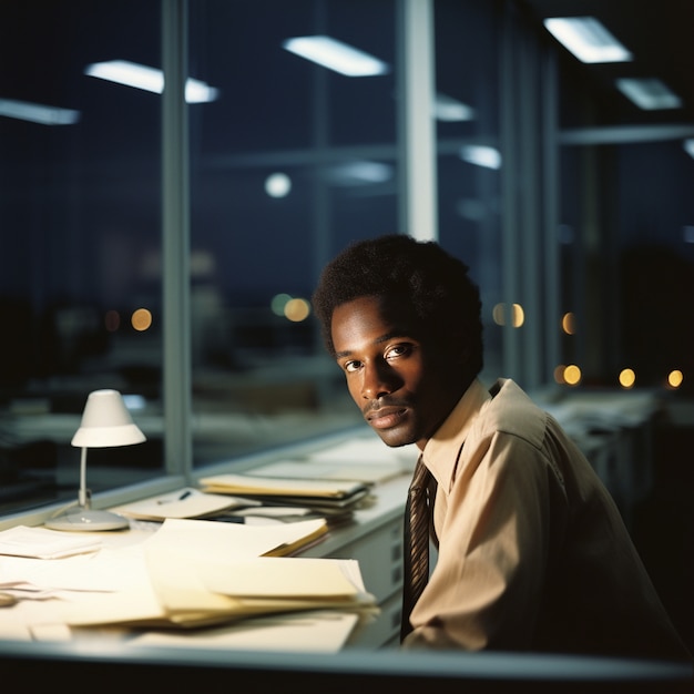 Retrato de empresário profissional e elegante