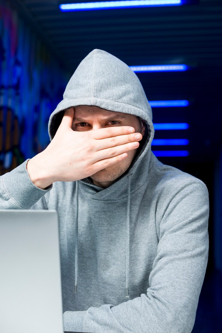 Foto grátis retrato de hacker