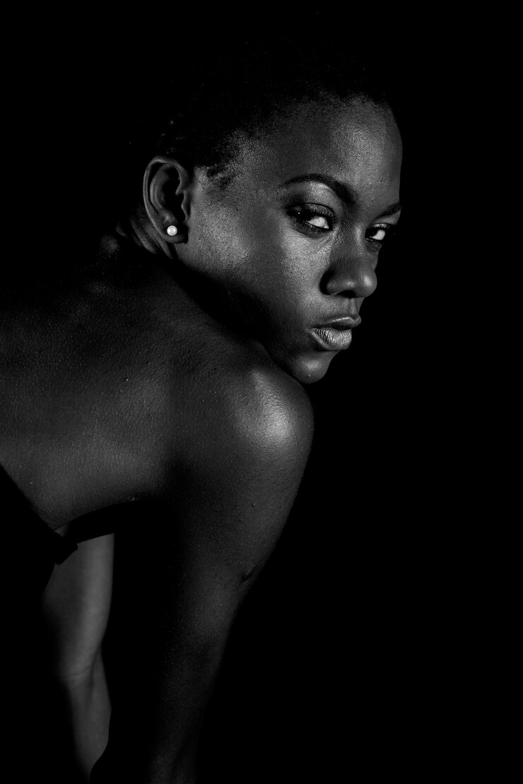 Foto grátis retrato de mulher nua