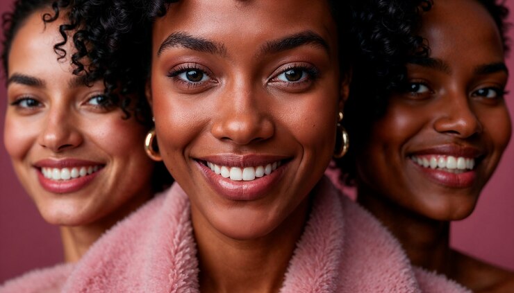Foto grátis retrato de mulheres para o dia da mulher