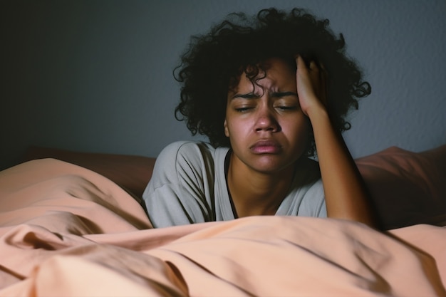 Foto grátis retrato de pessoa com depressão