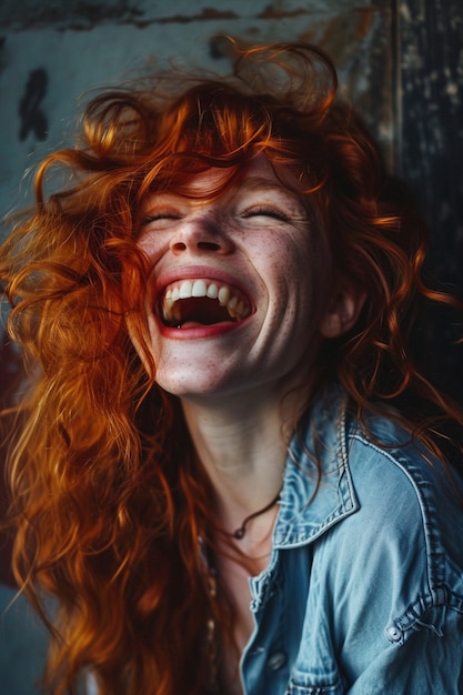 Foto grátis retrato de pessoa excitada em close-up