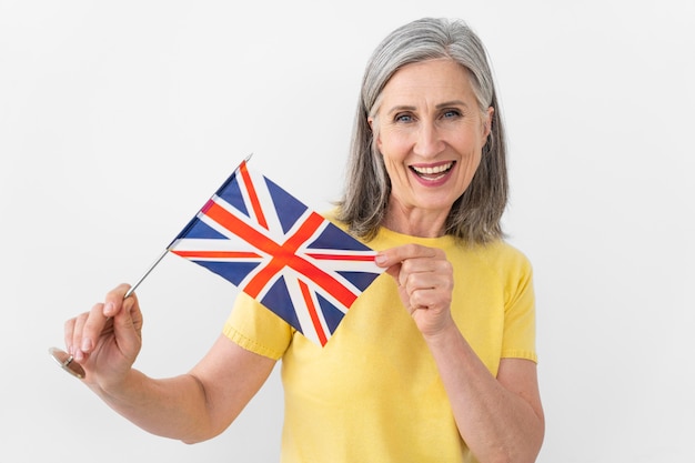 Foto grátis retrato de professora de inglês