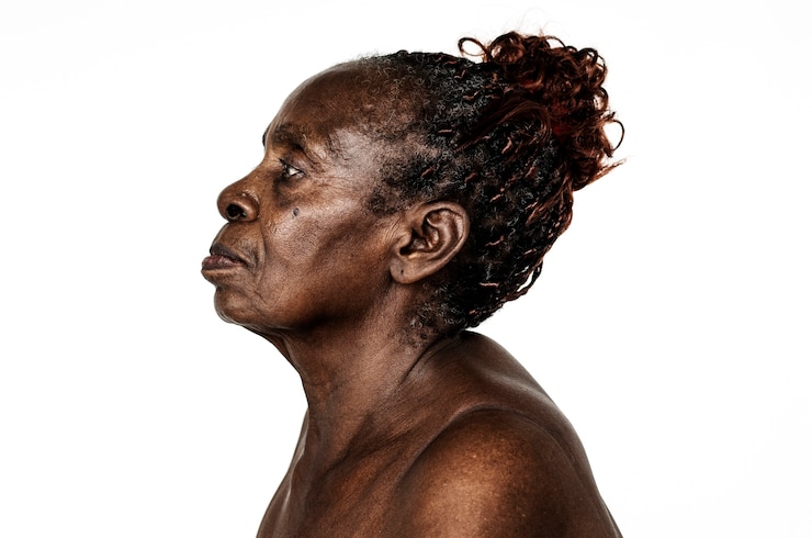 Foto grátis retrato, de, um, congolês, mulher
