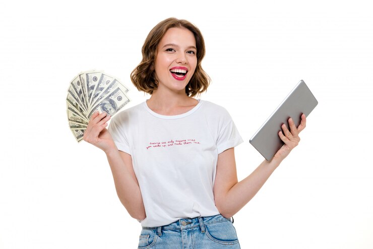Foto grátis retrato de uma menina sorridente alegre