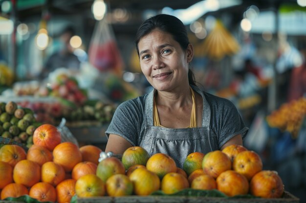 Retrato de uma pessoa que possui e gere a sua própria empresa