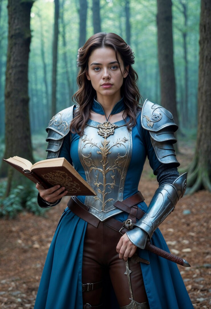 Foto grátis retrato de uma princesa guerreira