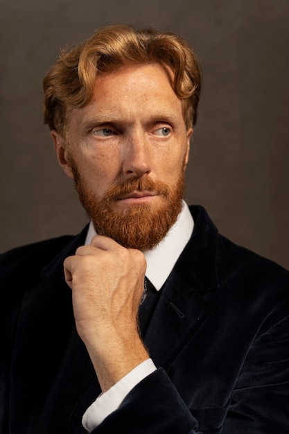 Foto grátis retrato de van gogh