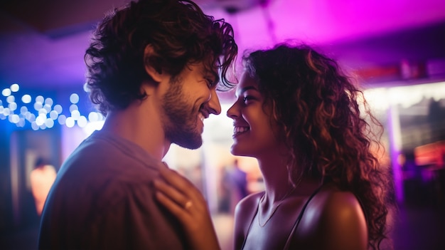 Foto grátis retrato em close-up de um casal gay juntos