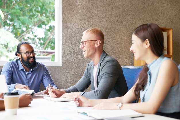 Reunião de negócios no escritório