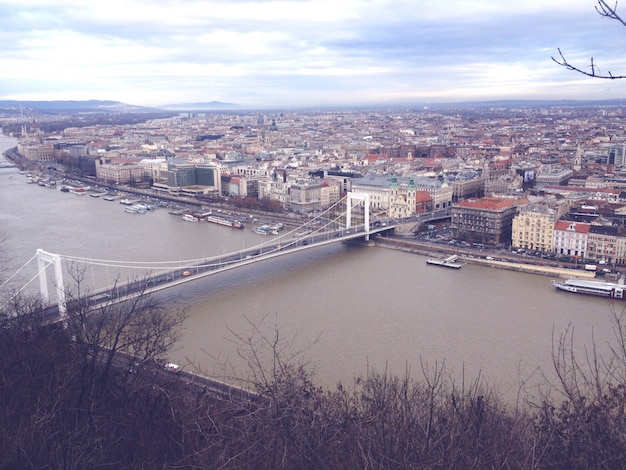 Rio Danúbio em Budapeste Hungria