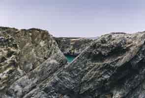 Foto grátis rochas de porto covo, alentejo, portugal