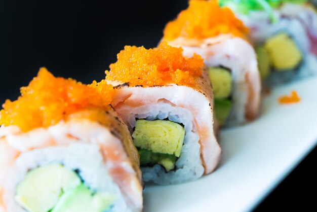 Rolo de sushi