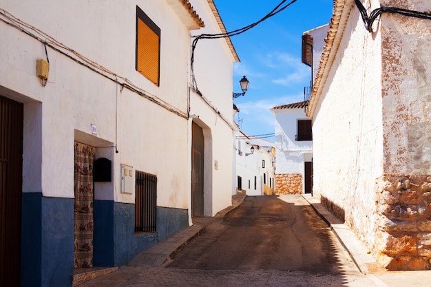Foto grátis rua comum de el toboso