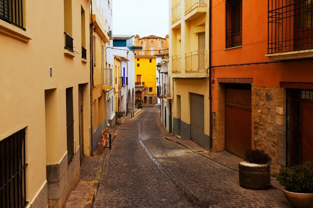 Rua estreita de Sagunto, Comunidade Valenciana