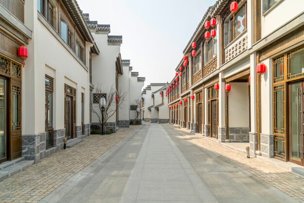 rua típica da aldeia