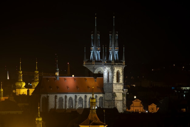 Foto grátis ruas limpas da cidade de praga