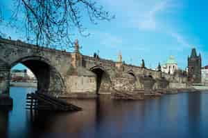 Foto grátis ruas limpas da cidade de praga