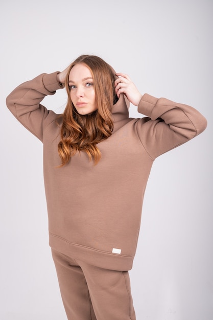 pacsun brown moletom com capuz
