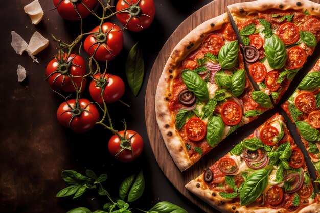 Saborosa receita italiana de pizza tradicional caseira