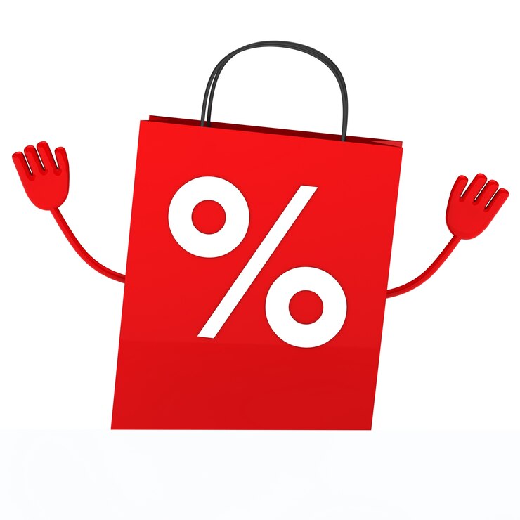 Foto grátis saco de compra vermelho