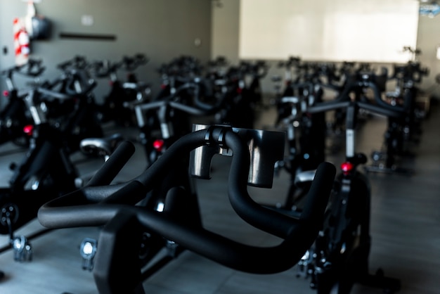 Sala de bicicleta estacionária