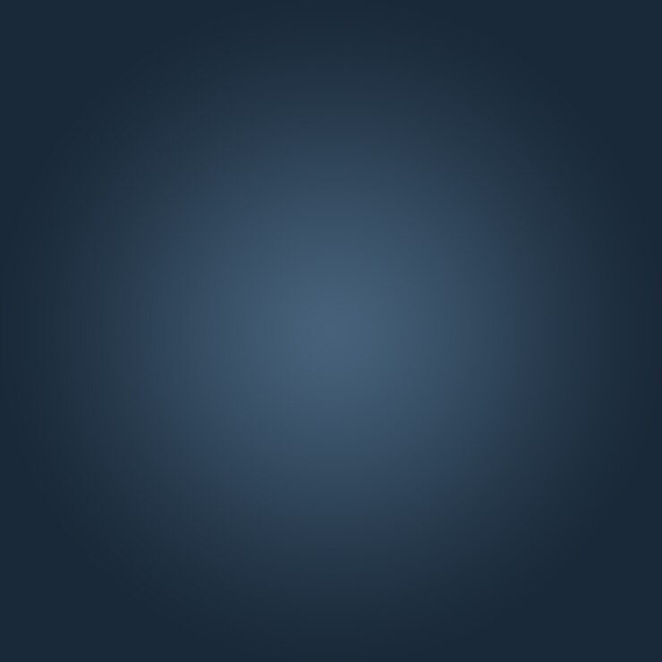 Foto grátis sala vazia de fundo abstrato gradiente azul com espaço para seu texto e imagem