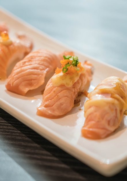 Salmão nigiri