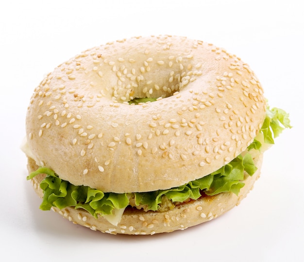 Sanduíche de bagel