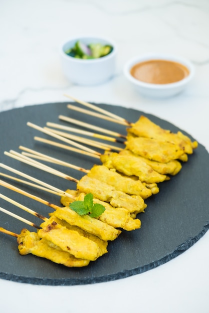 Satay de frango