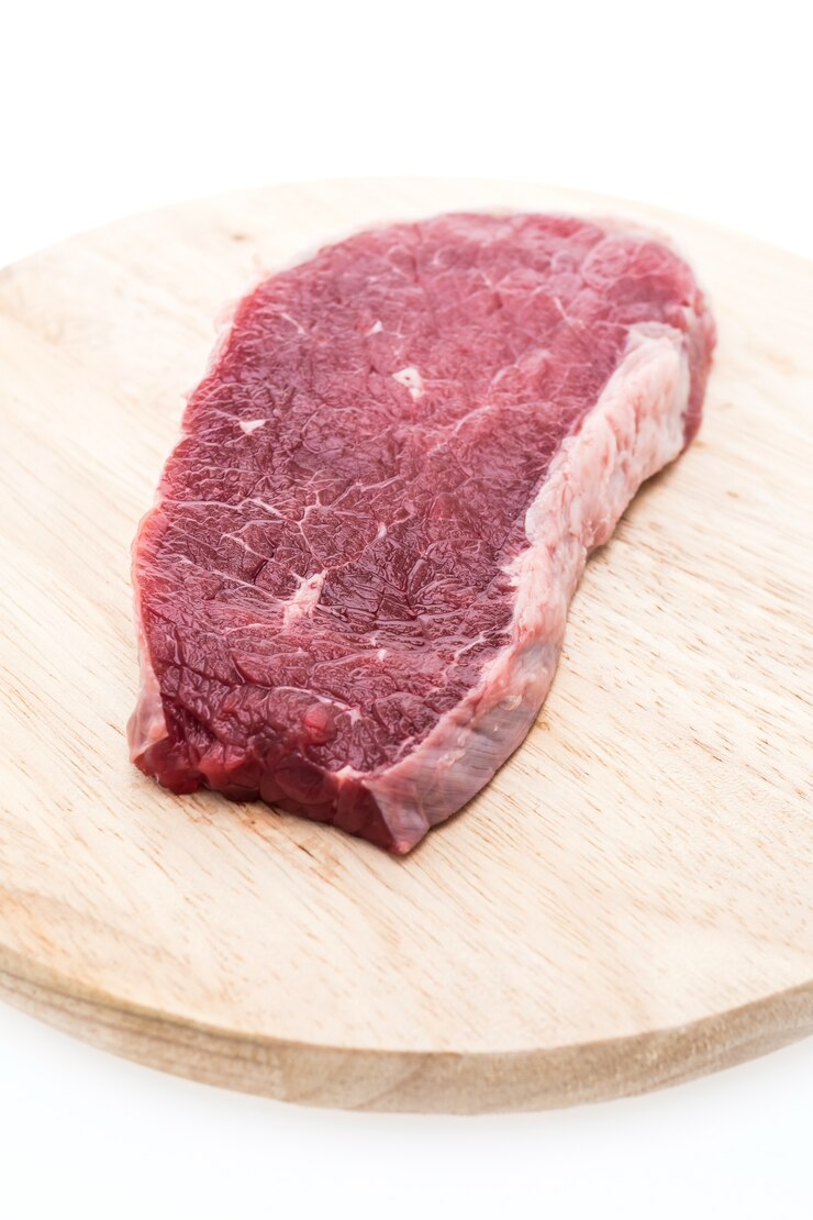 Foto grátis saudável de comer carne fim fresco
