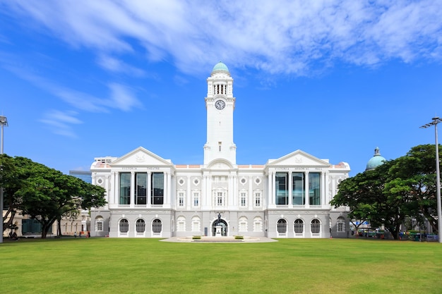 Singapura dezembro 42016 victoria theatre and concert hall singapura