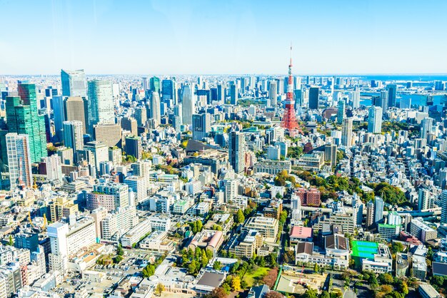 Skyline da cidade de Tóquio