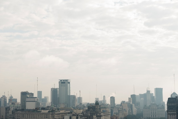 Skyline da paisagem urbana