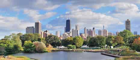 Foto grátis skyline de chicago