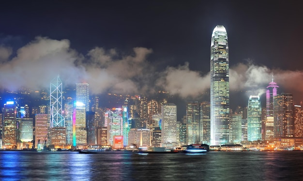 Foto grátis skyline de hong kong