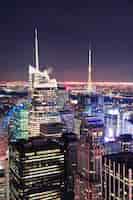 Foto grátis skyline de new york city